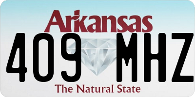 AR license plate 409MHZ