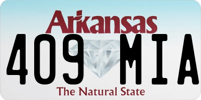 AR license plate 409MIA