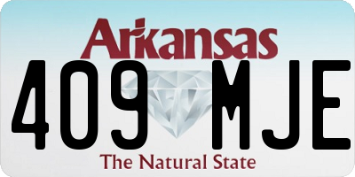 AR license plate 409MJE