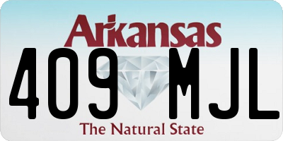 AR license plate 409MJL