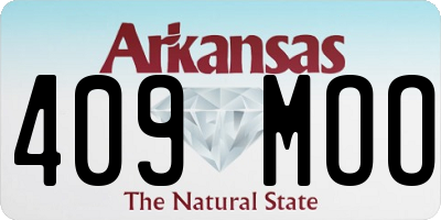 AR license plate 409MOO