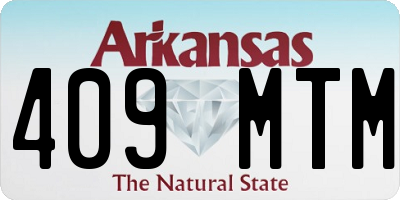 AR license plate 409MTM