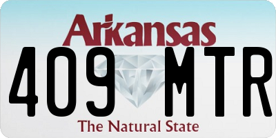 AR license plate 409MTR