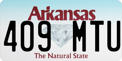 AR license plate 409MTU