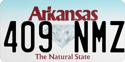 AR license plate 409NMZ