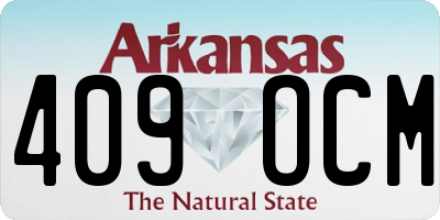 AR license plate 409OCM