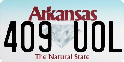 AR license plate 409UOL