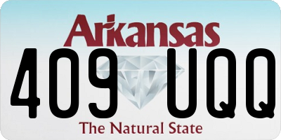 AR license plate 409UQQ