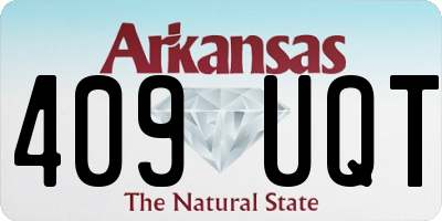 AR license plate 409UQT