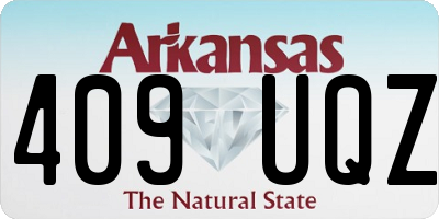 AR license plate 409UQZ
