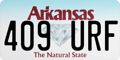 AR license plate 409URF