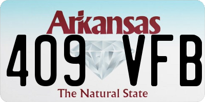 AR license plate 409VFB