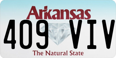 AR license plate 409VIV