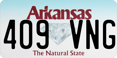 AR license plate 409VNG