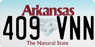 AR license plate 409VNN