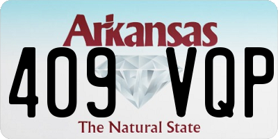AR license plate 409VQP