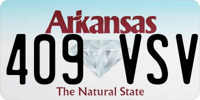 AR license plate 409VSV