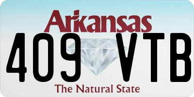AR license plate 409VTB