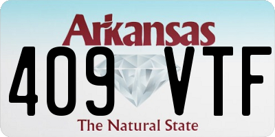 AR license plate 409VTF