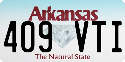AR license plate 409VTI