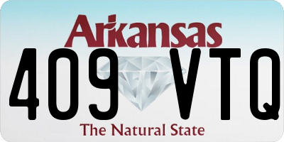 AR license plate 409VTQ