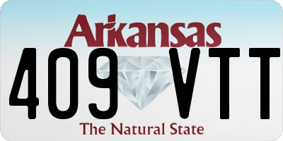 AR license plate 409VTT