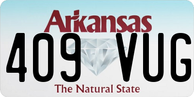 AR license plate 409VUG