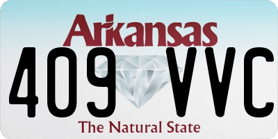 AR license plate 409VVC