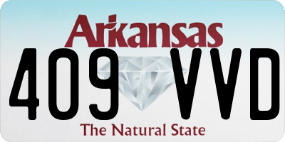 AR license plate 409VVD
