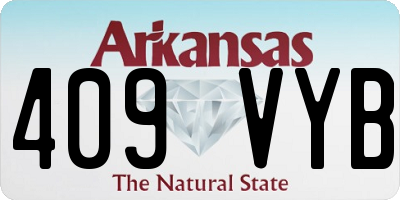 AR license plate 409VYB