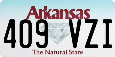 AR license plate 409VZI