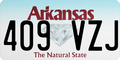 AR license plate 409VZJ