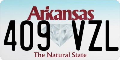 AR license plate 409VZL
