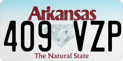 AR license plate 409VZP
