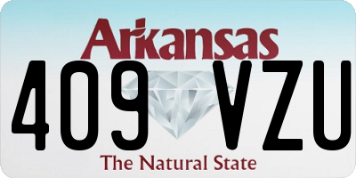 AR license plate 409VZU