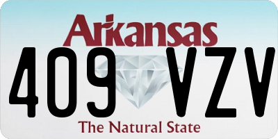 AR license plate 409VZV