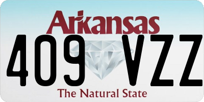 AR license plate 409VZZ