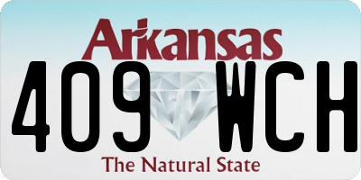 AR license plate 409WCH