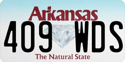 AR license plate 409WDS