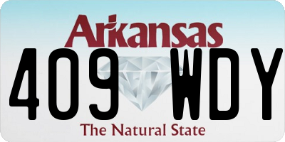 AR license plate 409WDY