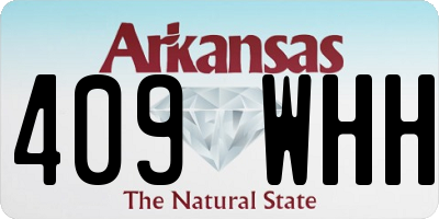 AR license plate 409WHH