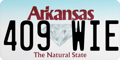 AR license plate 409WIE