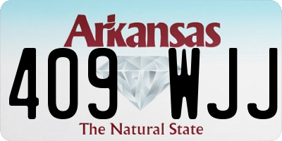 AR license plate 409WJJ