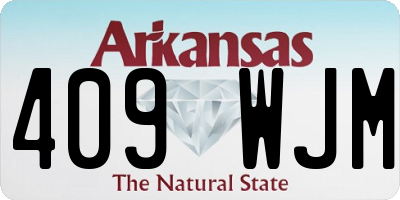 AR license plate 409WJM