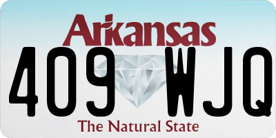 AR license plate 409WJQ