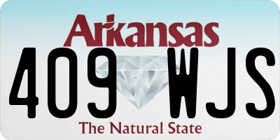 AR license plate 409WJS