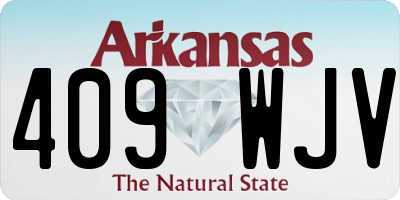AR license plate 409WJV