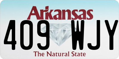 AR license plate 409WJY