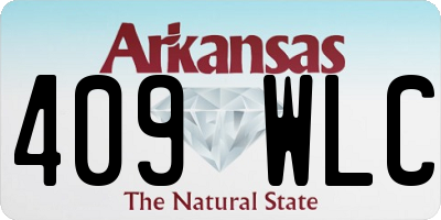 AR license plate 409WLC