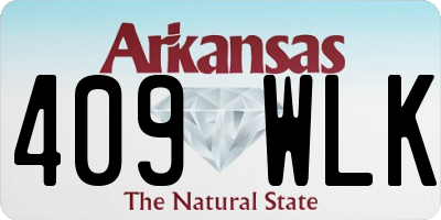 AR license plate 409WLK